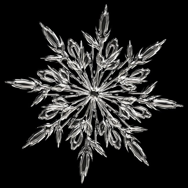 雪花素材 - 冰晶 /  雪花 /  雪 /  雪晶 /  冰 /  自然 /  霜