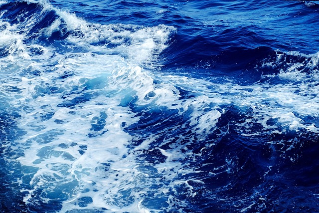 海浪素材 - 波浪 /  自然 /  海 /  水 /  蓝色的 /  蓝色的水 /  海洋 /  海浪 /  泡沫 /  海泡沫