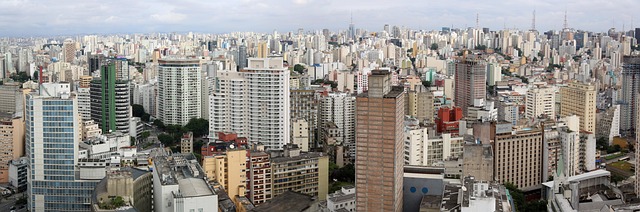 楼宇素材 - 圣保罗 /  建筑 /  全景 /  空气 /  巴西 /  城市 /  建筑学 /  都会 /  vista /  地平线